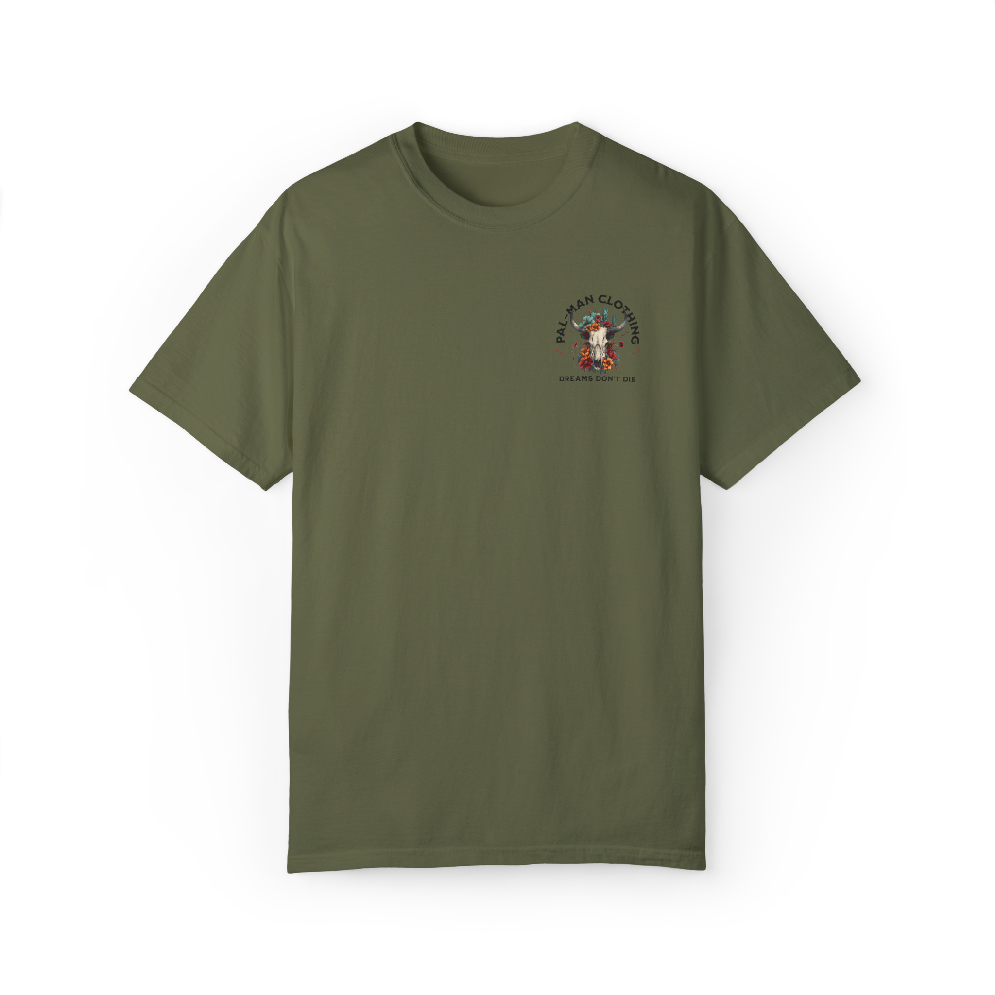 PAL-Man DREAMS DON'T DIE HEAVY WEIGHT T-SHIRT