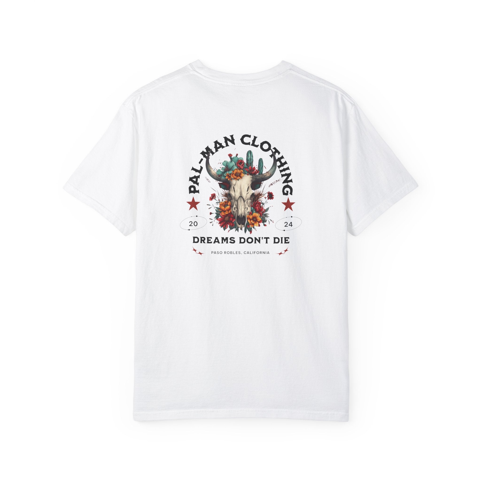 PAL-Man DREAMS DON'T DIE HEAVY WEIGHT T-SHIRT