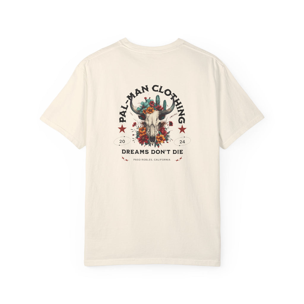 PAL-Man DREAMS DON'T DIE HEAVY WEIGHT T-SHIRT
