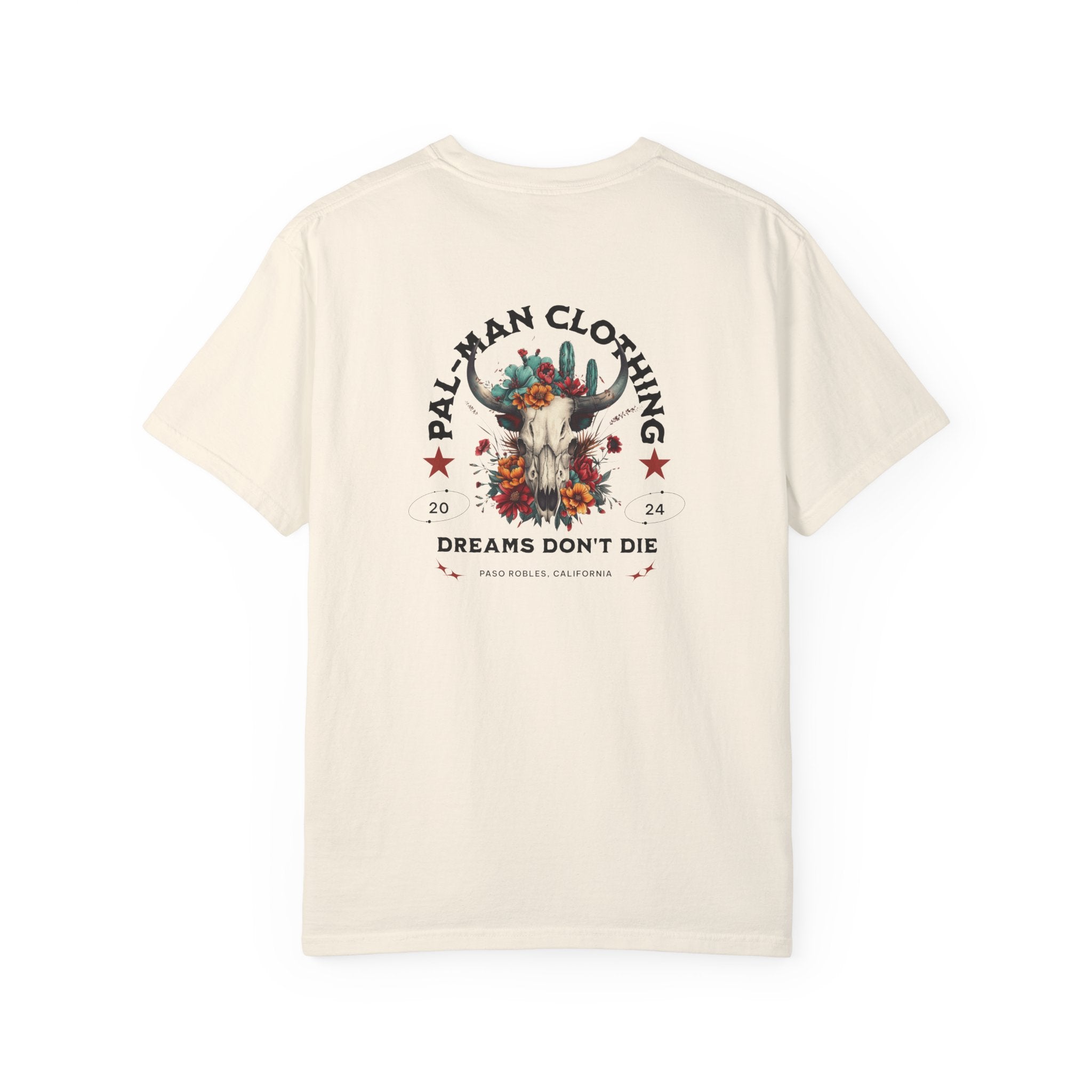 PAL-Man DREAMS DON'T DIE HEAVY WEIGHT T-SHIRT