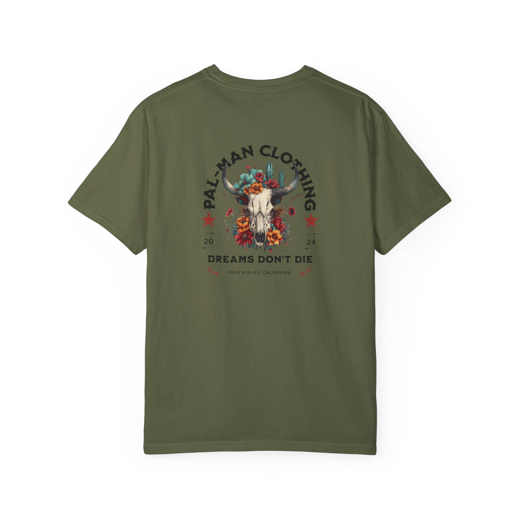 PAL-Man DREAMS DON'T DIE HEAVY WEIGHT T-SHIRT