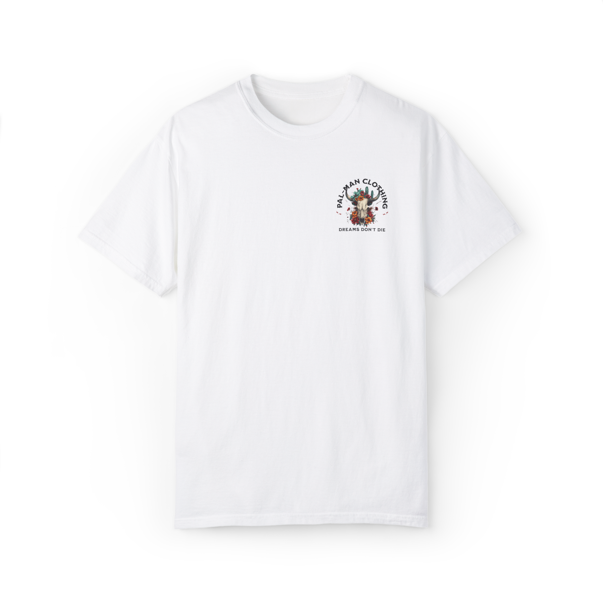 PAL-Man DREAMS DON'T DIE HEAVY WEIGHT T-SHIRT